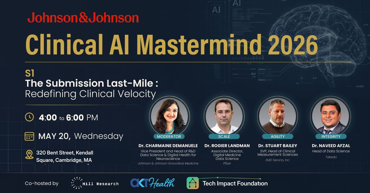 Hill Research Co-Hosts Clinical AI Mastermind S1 at J&J Innovative Medicine