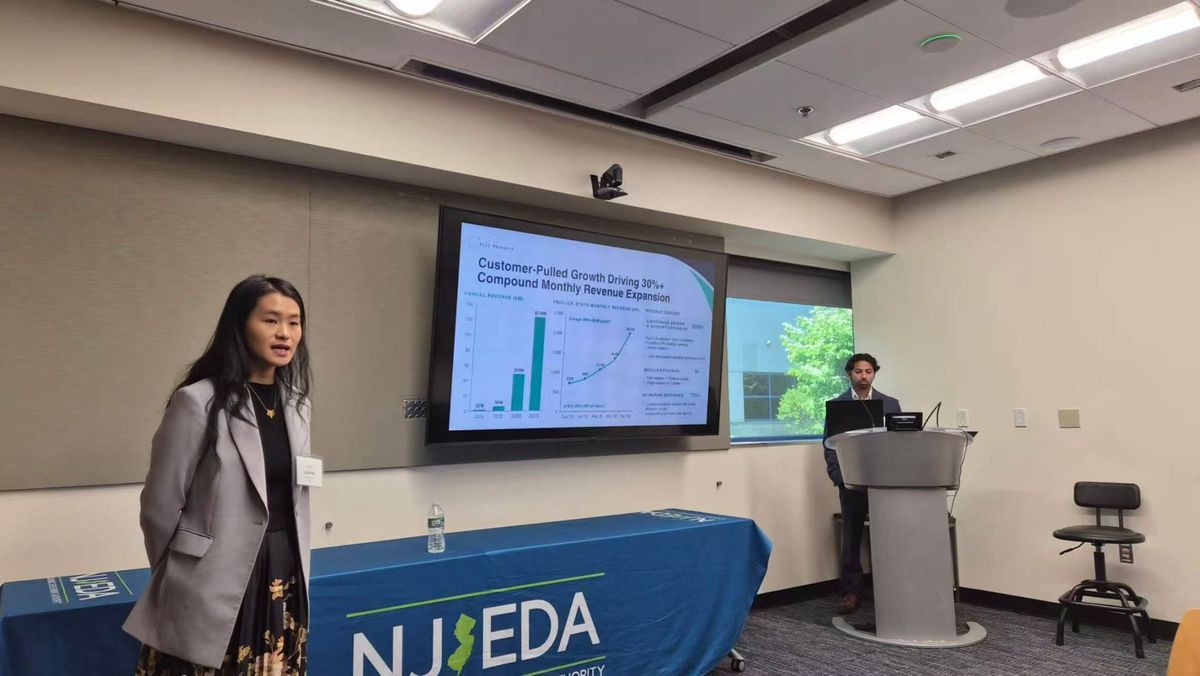 Hill Research Showcases at NJEDA Innovation Evergreen Fund Board Advisory Meeting